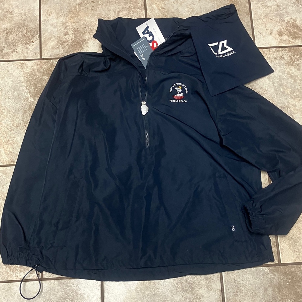 Cutter & Buck New Women’s Pebble Beach Navy Jacket - Picture 4 of 6